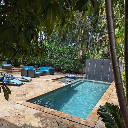 #1 Fort Lauderdale House - Heated Salt Water Pool - Private Oasis-Updated Gorgeous 3Br 3Ba - Las Olas Exterior photo