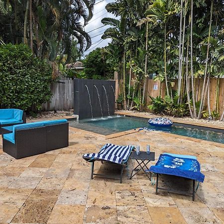 #1 Fort Lauderdale House - Heated Salt Water Pool - Private Oasis-Updated Gorgeous 3Br 3Ba - Las Olas Exterior photo