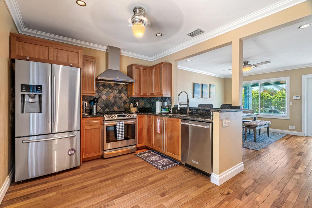 #1 Fort Lauderdale House - Heated Salt Water Pool - Private Oasis-Updated Gorgeous 3Br 3Ba - Las Olas Exterior photo