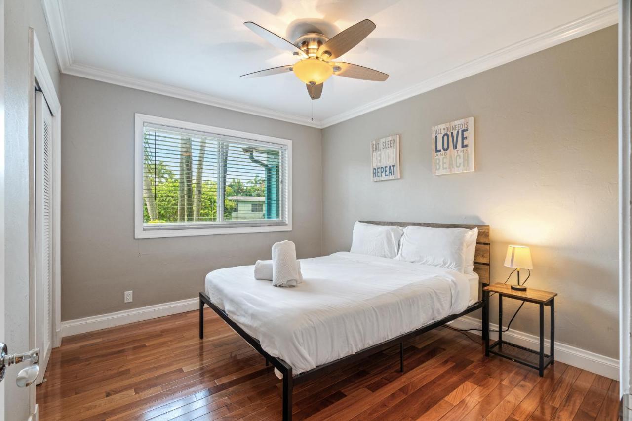 #1 Fort Lauderdale House - Heated Salt Water Pool - Private Oasis-Updated Gorgeous 3Br 3Ba - Las Olas Exterior photo