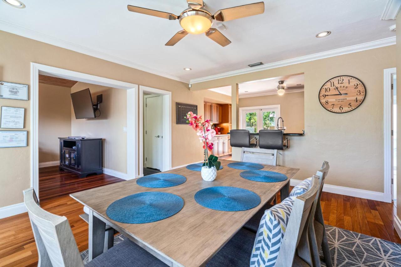 #1 Fort Lauderdale House - Heated Salt Water Pool - Private Oasis-Updated Gorgeous 3Br 3Ba - Las Olas Exterior photo