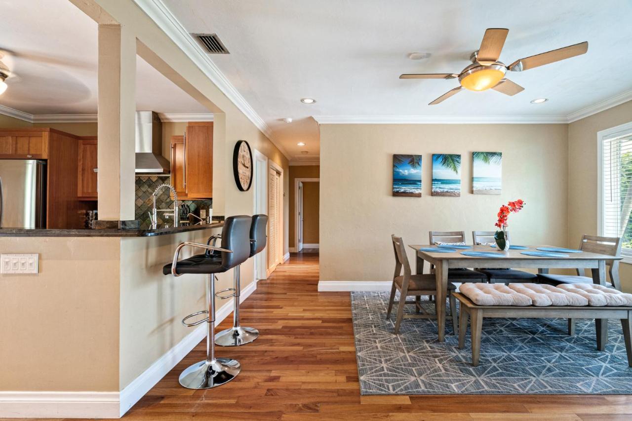 #1 Fort Lauderdale House - Heated Salt Water Pool - Private Oasis-Updated Gorgeous 3Br 3Ba - Las Olas Exterior photo